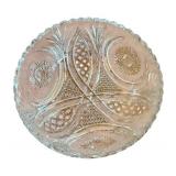 Vintage Glass Works American Cut Glass Fruit Bowl