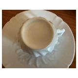 Set of 12 Assorted Vintage Demitasse Tea Cups with Saucers
