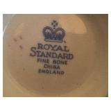 Collection of Assorted English Bone China Teacups and Saucers