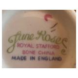 Collection of Assorted English Bone China Teacups and Saucers