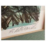 Framed Signed Numbered Cityscape Print