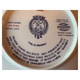 Set of 2 Limoges France Porcelain Collector Plates by Louis Dali