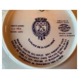 Set of 2 Limoges France Porcelain Collector Plates by Louis Dali