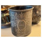 Assorted Vintage Silver Plate Collection including Reed and Barton Holiday