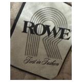 Vintage Rowe Corduroy Sofa Sleeper / Comfortable Soft Couch