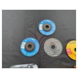 Assorted Grinding Wheels, Wire Brushes, and N95 Mask Lot