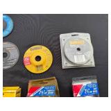 Assorted Grinding Wheels, Wire Brushes, and N95 Mask Lot