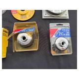 Assorted Grinding Wheels, Wire Brushes, and N95 Mask Lot