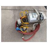 Fliteway Porta-Pac P-34 Portable Air Compressor with Hoses