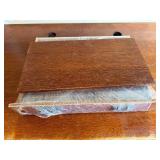 Large Wooden Office Desk with Storage Drawers