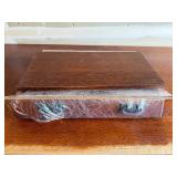 Large Wooden Office Desk with Storage Drawers