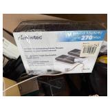 Electronics Lot: Canon Sure Shot Zoom Camera, Speakers, Calculators and Accessories