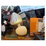 Electronics Lot: Canon Sure Shot Zoom Camera, Speakers, Calculators and Accessories