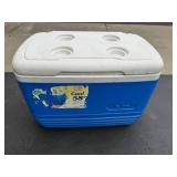 Igloo Cool 58 Quart Blue Hard-Sided Cooler with Removable Lid