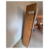 Solid Oak 5-Shelf Bookcase by Arkadia, 72x32x12 Inches