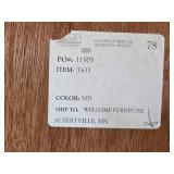 Solid Oak 5-Shelf Bookcase by Arkadia, 72x32x12 Inches