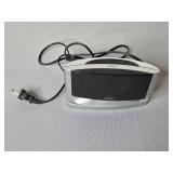 Mantel Clock, Sharp Alarm Clock, and Teapot Wall Clock Lot