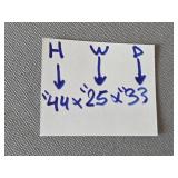 Wooden Spindle Back Rocking Chair with Armrests