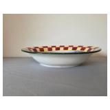 Holiday Ceramic Serving Set and Embossed Glass Plates Collection