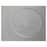 Holiday Ceramic Serving Set and Embossed Glass Plates Collection