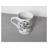 1989 Dayton Hudson Christmas Porcelain Tea Set and Plates Made in Japan