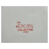 1989 Dayton Hudson Christmas Porcelain Tea Set and Plates Made in Japan