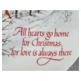 1989 Dayton Hudson Christmas Porcelain Tea Set and Plates Made in Japan