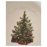 Christopher Radko Traditions Holiday Celebrations Serving Set with Creamer, Sugar Bowl, and 4 Bowls