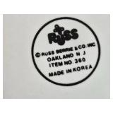 Holiday Glassware Set with Christmas Tree and Poinsettia Designs - Glasses, Tumblers, Mugs