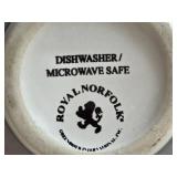 Holiday Glassware Set with Christmas Tree and Poinsettia Designs - Glasses, Tumblers, Mugs