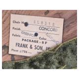 Frank & Son Concord Greenport Accent Chair with Skirted Upholstery