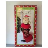 Metal Outdoor Santa Holiday Decor in Box