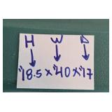 Vintage Cedar Hope Chest with Hinged Lid 40 Inch