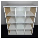 White 12-Cube Storage Organizer 23x20x12 Inches
