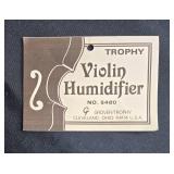 Vintage 3/4 Size Violin in Hard Case with Bow and Accessories - violin is not in working condition