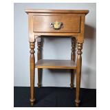 Ethan Allen Early American Solid Maple and Birch Nightstand