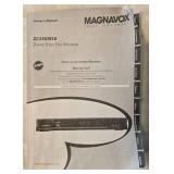 Magnavox ZC350MS8 DVD Recorder with Remote, Manual, Antenna, and Cables