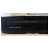 Magnavox ZC350MS8 DVD Recorder with Remote, Manual, Antenna, and Cables