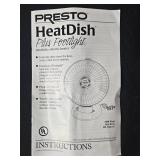 Presto HeatDish Plus Footlight Parabolic Electric Heater
