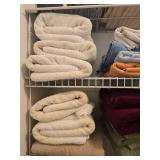 Assorted Bath Towels Collection in Various Colors