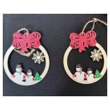 Collection of Assorted Christmas Ornaments with Box