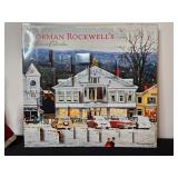 Holiday Decor Collection with Santa Figures, LED Lights, and Norman Rockwell Advent Calendar