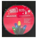 Holiday Decor Collection with Santa Figures, LED Lights, and Norman Rockwell Advent Calendar