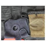 Collection of Medical Supports, Braces, Hot Water Bottle, and Supplies