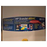 HP ScanJet 4100C Scanner, Epson Stylus Color 600 Printer, Keyboard and Accessories Lot