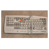 HP ScanJet 4100C Scanner, Epson Stylus Color 600 Printer, Keyboard and Accessories Lot