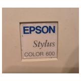 HP ScanJet 4100C Scanner, Epson Stylus Color 600 Printer, Keyboard and Accessories Lot