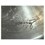 Collection of 2 Graniteware Roasters and Farberware Stainless Steel Pan with Lids