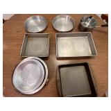 Collection of Assorted Baking Pans and Pots Inc Calphalon & Kitchen Pride