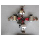 SURE LOK WHEELCHAIR SECUREMENT SETS WITH STRAPS, HARNESSES AND LAP BELTS